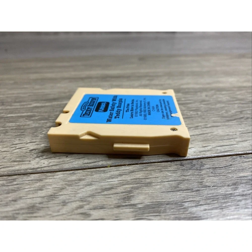 Teddy‎ Ruxpin square cassette tape cartridge - Water Safety with Teddy Ruxpin